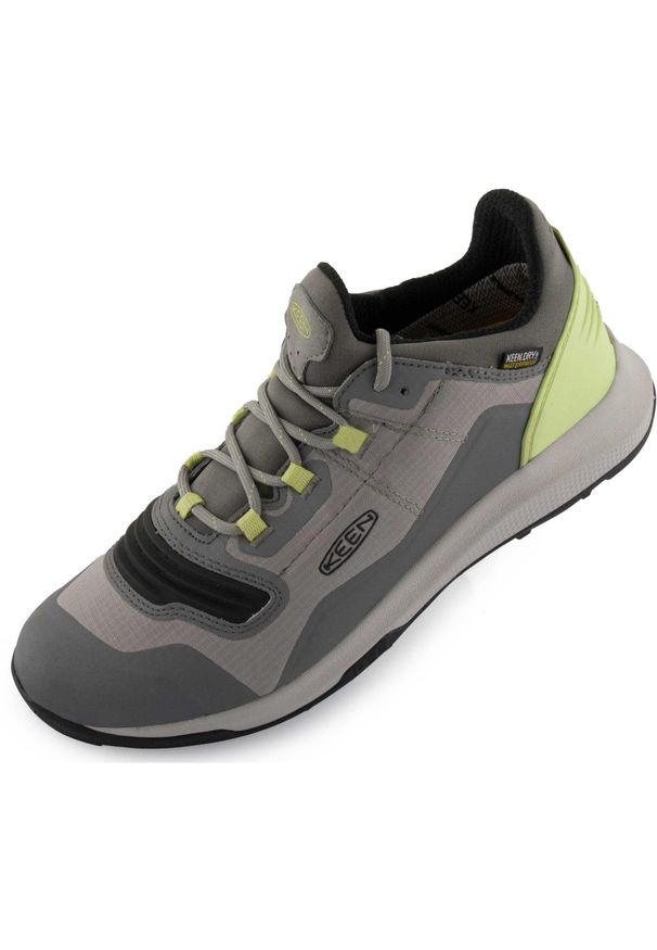 keen - Keen WMS Tempo Flex WP damskie buty turystyczne. Kolor: żółty, zielony, wielokolorowy. Styl: sportowy