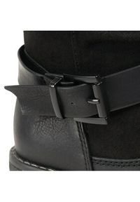 Clara Barson Botki WS1128-46 Czarny. Kolor: czarny. Materiał: materiał #4