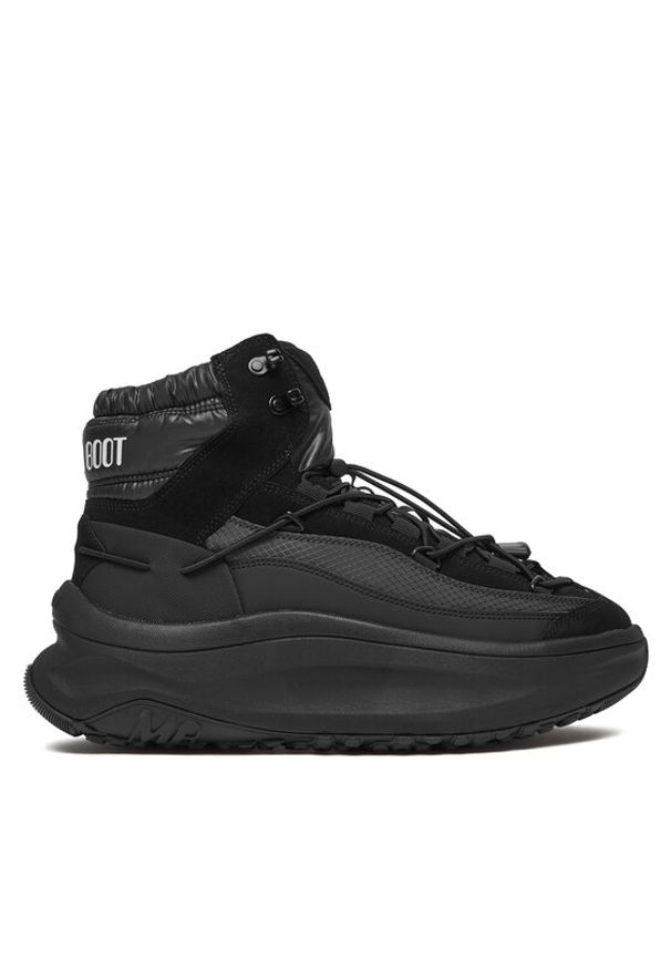 Moon Boot Sneakersy 80D2490030 Czarny. Kolor: czarny. Materiał: skóra