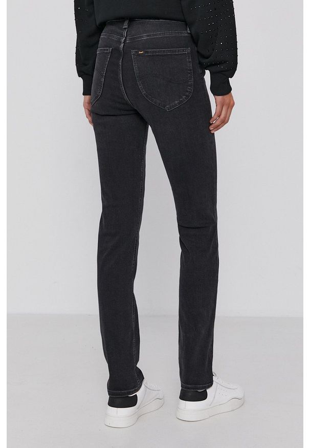 Lee Jeansy Elly damskie medium waist. Kolor: czarny