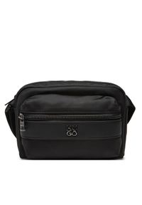 Hugo - HUGO Saszetka Quantic 50547390 Czarny. Kolor: czarny. Materiał: materiał #1
