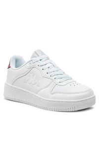 Kappa Sneakersy Logo Maserta 6 341J7VW Biały. Kolor: biały. Materiał: skóra #5