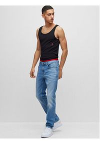 Hugo Jeansy 50489839 Zielony Slim Fit. Kolor: niebieski