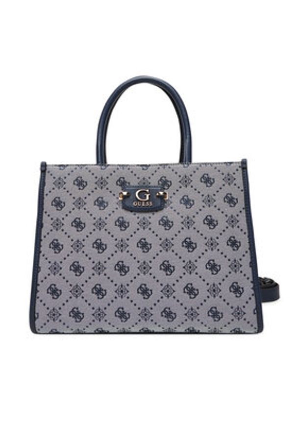 Guess Torebka Neda HWJP96 54220 Niebieski. Kolor: niebieski