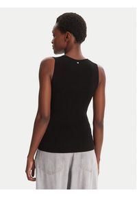 BOSS Sweter Fiura 50543939 Czarny Regular Fit. Kolor: czarny. Materiał: syntetyk, wiskoza #2