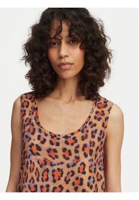 LOLA CASADEMUNT Top MS2615033 Brązowy Regular Fit. Kolor: brązowy. Materiał: wiskoza #2