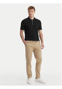 BOSS Polo C-Pei 04 50555108 Czarny Regular Fit. Typ kołnierza: polo. Kolor: czarny. Materiał: bawełna #3