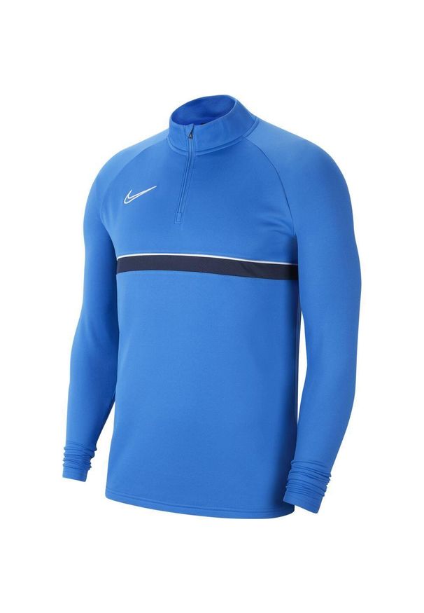 Bluza treningowa męska Nike Drifit Academy 21 Dril. Kolor: niebieski