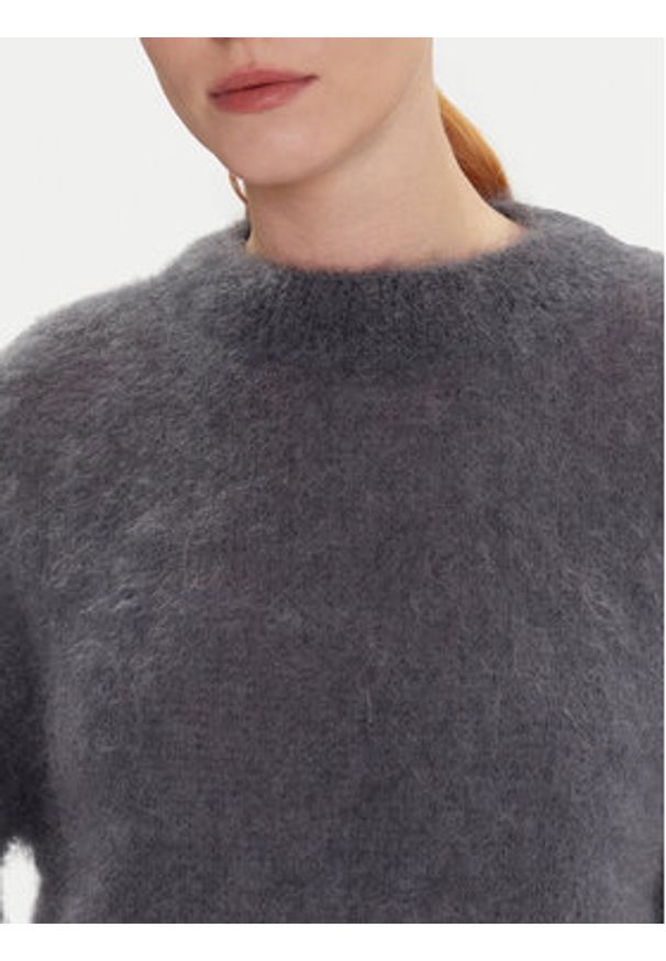 Dixie Sweter M277Y101A Szary Relaxed Fit. Kolor: szary. Materiał: syntetyk