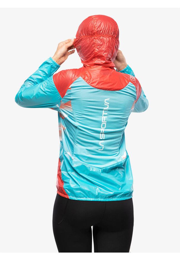 LA SPORTIVA - Kurtka do biegania damska La Sportiva Briza Windbreaker Jkt. Kolor: czerwony