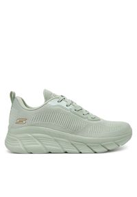 skechers - Skechers Sneakersy Bobs B Flex Hi-Flying Hi 117385/SAGE Zielony. Kolor: zielony. Materiał: materiał