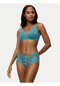 Triumph Figi klasyczne z wysokim stanem Amourette 10210675 Turkusowy. Stan: podwyższony. Kolor: turkusowy. Materiał: syntetyk #4