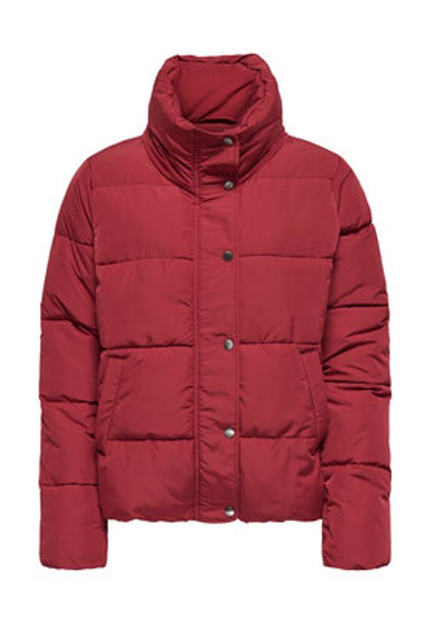 only - ONLY Kurtka zimowa New Cool 15295424 Czerwony Regular Fit. Kolor: czerwony. Materiał: syntetyk. Sezon: zima