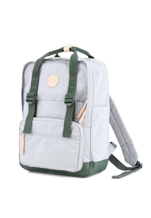 Plecak miejski Himawari 1085B-05 szary. Kolor: szary. Materiał: tkanina, poliester. Styl: casual, elegancki