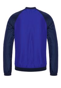 Wrangler - KURTKA WRANGLER BOMBER SURF BLUE W4745XC6U. Kolor: niebieski