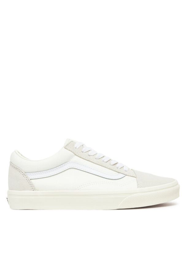 Vans Tenisówki Old Skool VN000D5NWHT1 Biały. Kolor: biały. Materiał: skóra