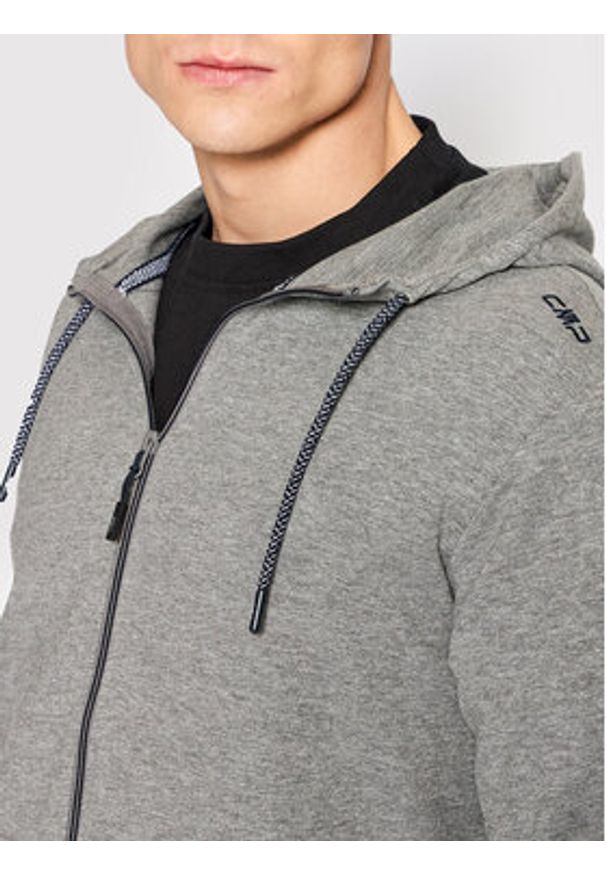 CMP Bluza 32D8077M Szary Regular Fit. Kolor: szary. Materiał: wiskoza