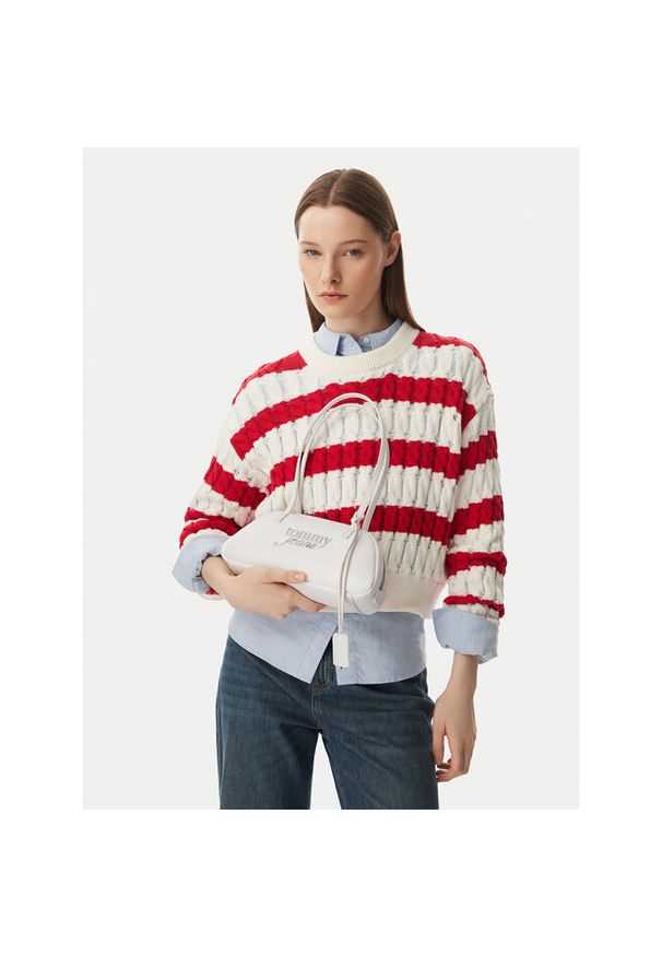 Torebka Tommy Jeans. Kolor: biały