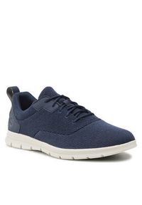 Timberland Sneakersy Graydon Knit Ox Basic TB0A5NAM019 Granatowy. Kolor: niebieski. Materiał: materiał #5