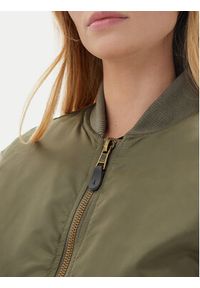 Guess Jeans Kurtka bomber W5RL81 WHAA2 Khaki Regular Fit. Kolor: brązowy. Materiał: syntetyk #6