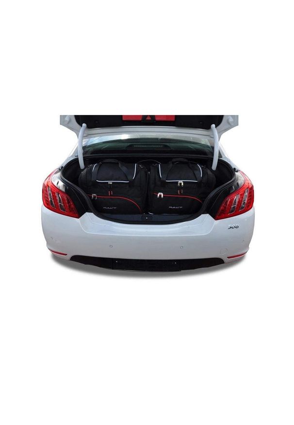 KJUST - Torby Do Bagażnika Peugeot 508 Limousine 2011-2014 5Szt Kjust. Kolor: czarny. Styl: sportowy