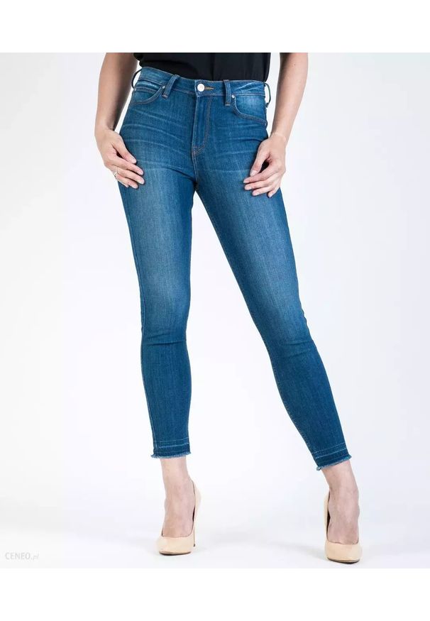 Lee - LEE SCARLET HIGH DAMSKIE SPODNIE JEANSOWE JEANSY L626PFMV