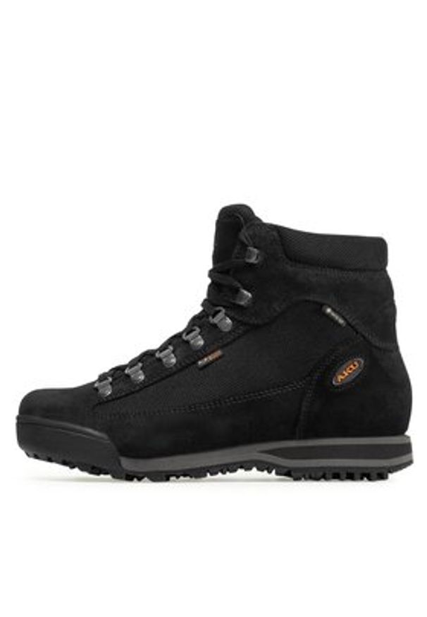Aku Trekkingi Slope Micro Gtx GORE-TEX 885.10 Czarny. Kolor: czarny. Materiał: zamsz, skóra. Technologia: Gore-Tex. Sport: turystyka piesza