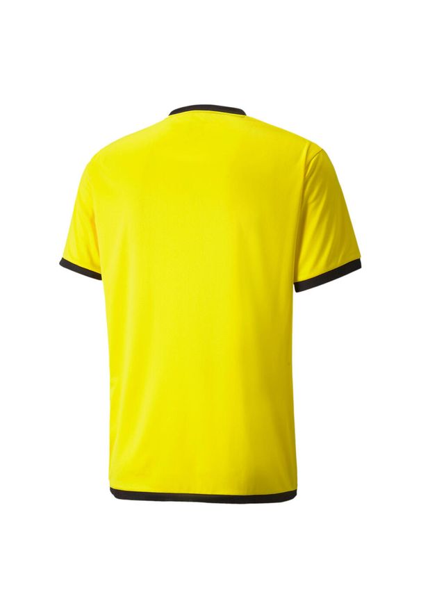 Koszulka Puma Team Liga. Kolor: żółty, czarny, wielokolorowy, pomarańczowy. Materiał: poliester. Sport: piłka nożna