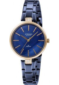Zegarek Strand S706LXVLSL Granatowy zegarek Damski Strand. Kolor: niebieski #1