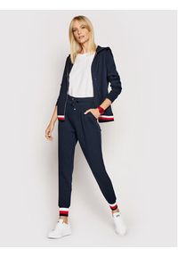 TOMMY HILFIGER - Tommy Hilfiger Bluza Heritage WW0WW24971 Granatowy Regular Fit. Kolor: niebieski. Materiał: bawełna #3