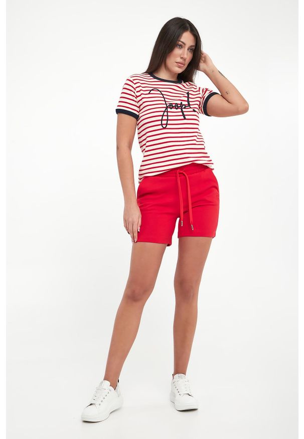 T-shirt damski w paski Trinity JOOP!. Wzór: paski