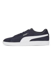 Buty Puma Smash 3.0 39098403 niebieskie. Okazja: na co dzień. Kolor: niebieski. Materiał: zamsz, skóra, guma. Szerokość cholewki: normalna #2