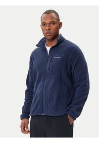 columbia - Columbia Polar Fast Trek 1420421 Granatowy Regular Fit. Kolor: niebieski. Materiał: syntetyk #1