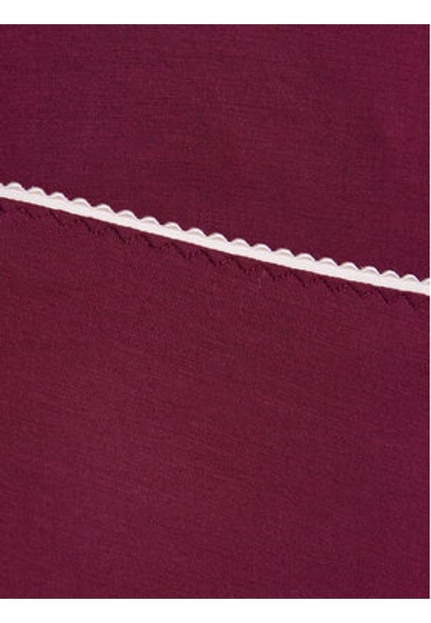 United Colors of Benetton - United Colors Of Benetton Spodnie piżamowe 3Z123F04A Bordowy Regular Fit. Kolor: czerwony. Materiał: wiskoza