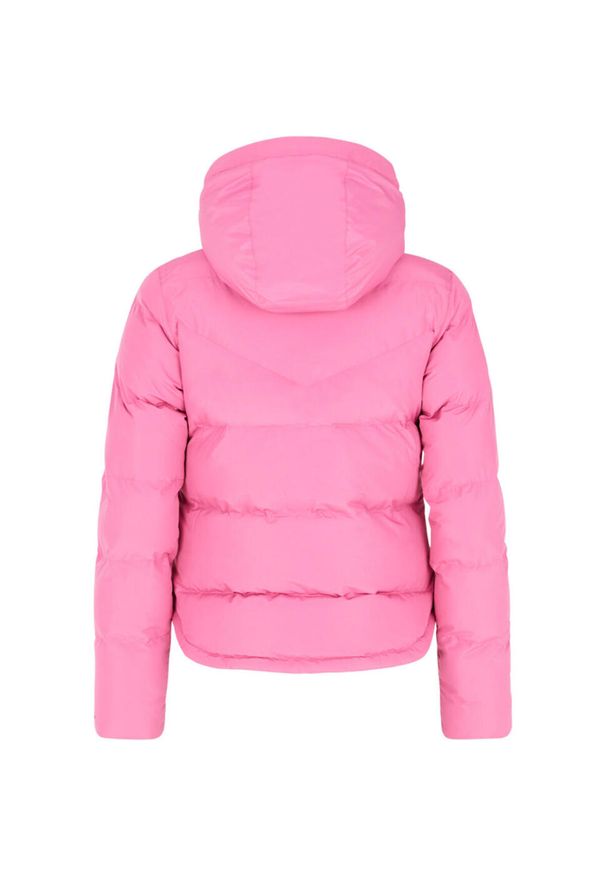 Damska kurtka puchowa Protest Lucid. Kolor: wielokolorowy, czerwony, różowy. Materiał: puch. Sezon: zima. Sport: snowboard, narciarstwo