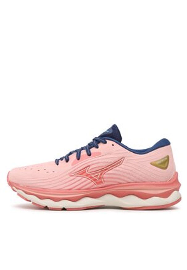 Mizuno Buty do biegania Wave Sky 6 J1GD220273 Różowy. Kolor: różowy. Materiał: materiał. Model: Mizuno Wave