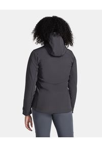 Damska kurtka softshell Kilpi RAVIA-W. Kolor: zielony. Materiał: softshell. Sport: turystyka piesza