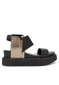 United Nude Sandały Rico Sandal 1030485913 Czarny. Kolor: czarny. Materiał: skóra