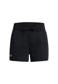 Szorty damskie Under Armour Rival Fleece. Kolor: czarny, biały, wielokolorowy. Sport: fitness #1