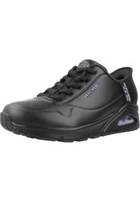 skechers - Buty SKECHERS UNO - EASY-AIR Czarny. Kolor: czarny. Materiał: tkanina, syntetyk #1