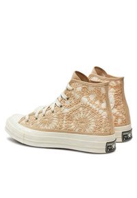 Converse Trampki Chuck 70 Daisy Cord A05005C Beżowy. Kolor: beżowy. Materiał: materiał