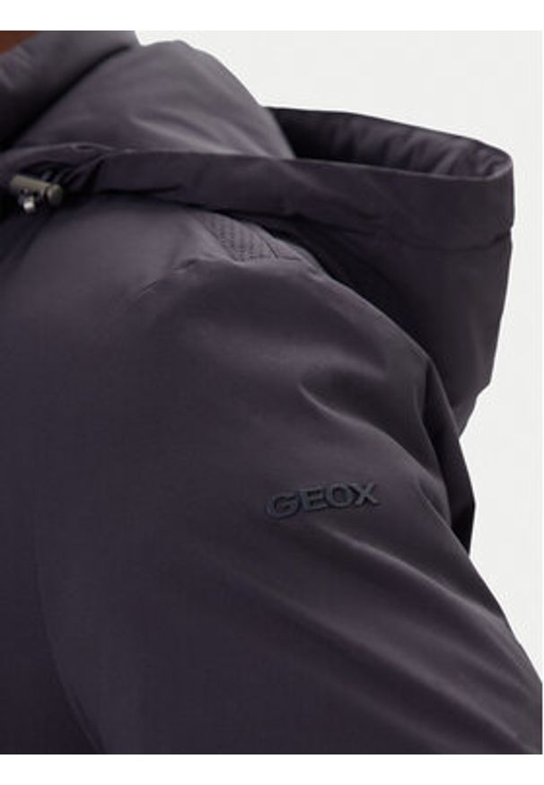 Geox Płaszcz zimowy Aurelio M5625K T3194 F1624 Granatowy Regular Fit. Kolor: niebieski. Materiał: syntetyk. Sezon: zima