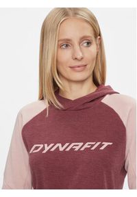 Dynafit Bluza 24/7 Ptc Hoody W 71505 Bordowy Regular Fit. Kolor: czerwony. Materiał: syntetyk