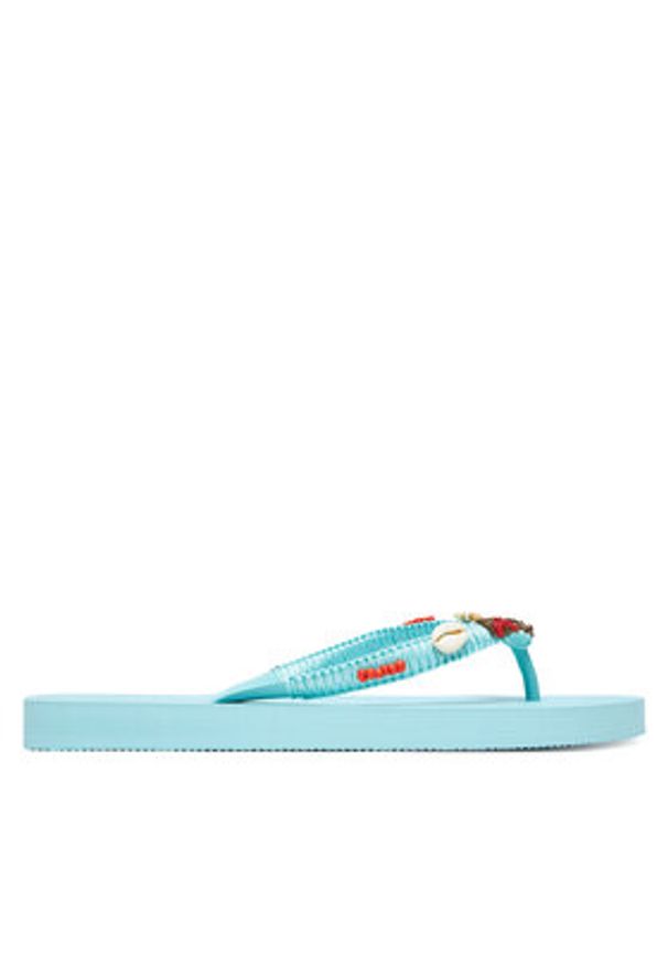 Banana Moon Japonki Luceros Tahuata JSR24 Turkusowy. Kolor: turkusowy. Materiał: materiał
