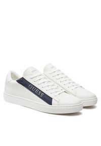 Guess Sneakersy Todi Iik FMFTOD ELE12 Biały. Kolor: biały. Materiał: skóra