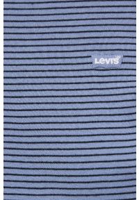 Levi's® - Levi's T-shirt bawełniany. Okazja: na spotkanie biznesowe, na co dzień. Kolor: fioletowy. Materiał: bawełna. Styl: biznesowy, casual #4