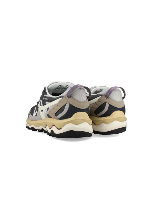 Buty do biegania męskie Mizuno 08 Wave Mujin Tl Gtx. Zapięcie: sznurówki. Kolor: wielokolorowy. Materiał: syntetyk, tkanina, materiał. Szerokość cholewki: normalna. Model: Mizuno Wave. Sport: bieganie