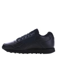 Reebok - Buty na co dzień młodzieżowe REEBOK ROYAL GLIDE skóra. Okazja: na co dzień. Zapięcie: sznurówki. Kolor: czarny. Materiał: skóra. Szerokość cholewki: normalna. Model: Reebok Royal. Sport: turystyka piesza