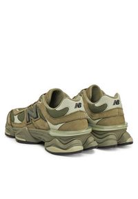 New Balance Sneakersy U9060ZGD Khaki. Kolor: brązowy. Materiał: skóra, zamsz #4