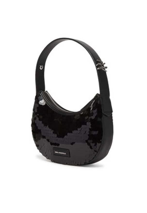 Karl Lagerfeld - KARL LAGERFELD Torebka A2W30069 Czarny. Kolor: czarny. Materiał: skórzane
